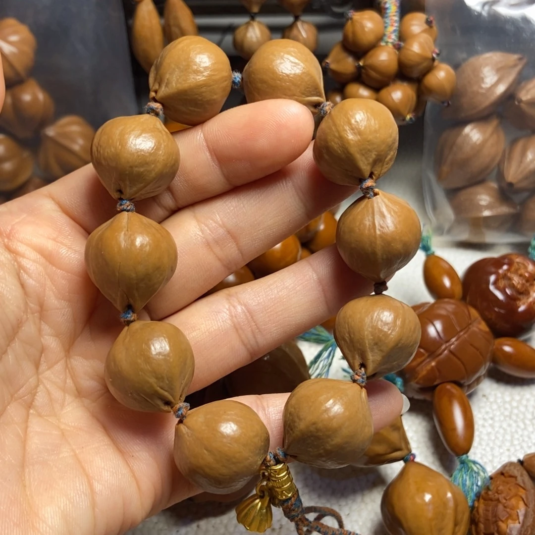 橄榄核手串/手链包衣素核