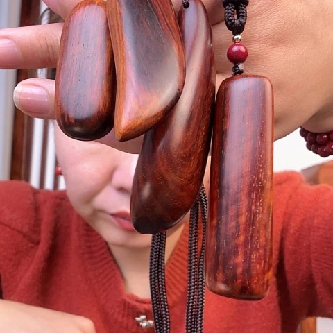 檀香紫檀（小叶紫檀）脖挂 直播间为准120