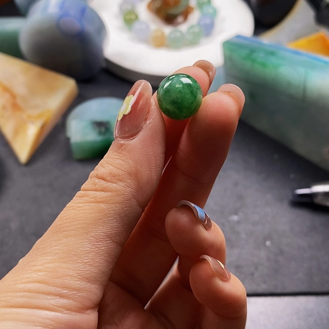 【闪购商品】翡翠挂件未镶嵌心**月定制