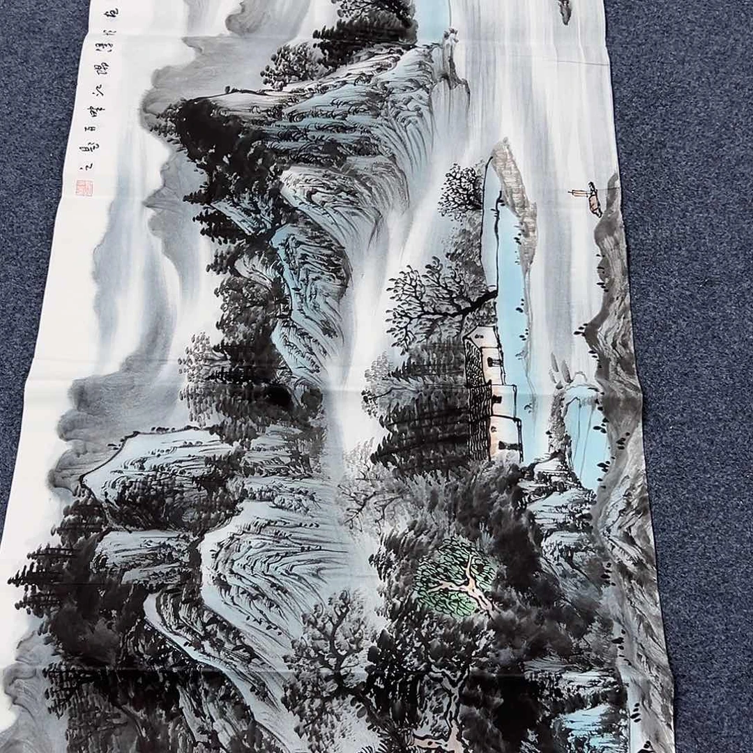 国画事事顺心如意万事如意