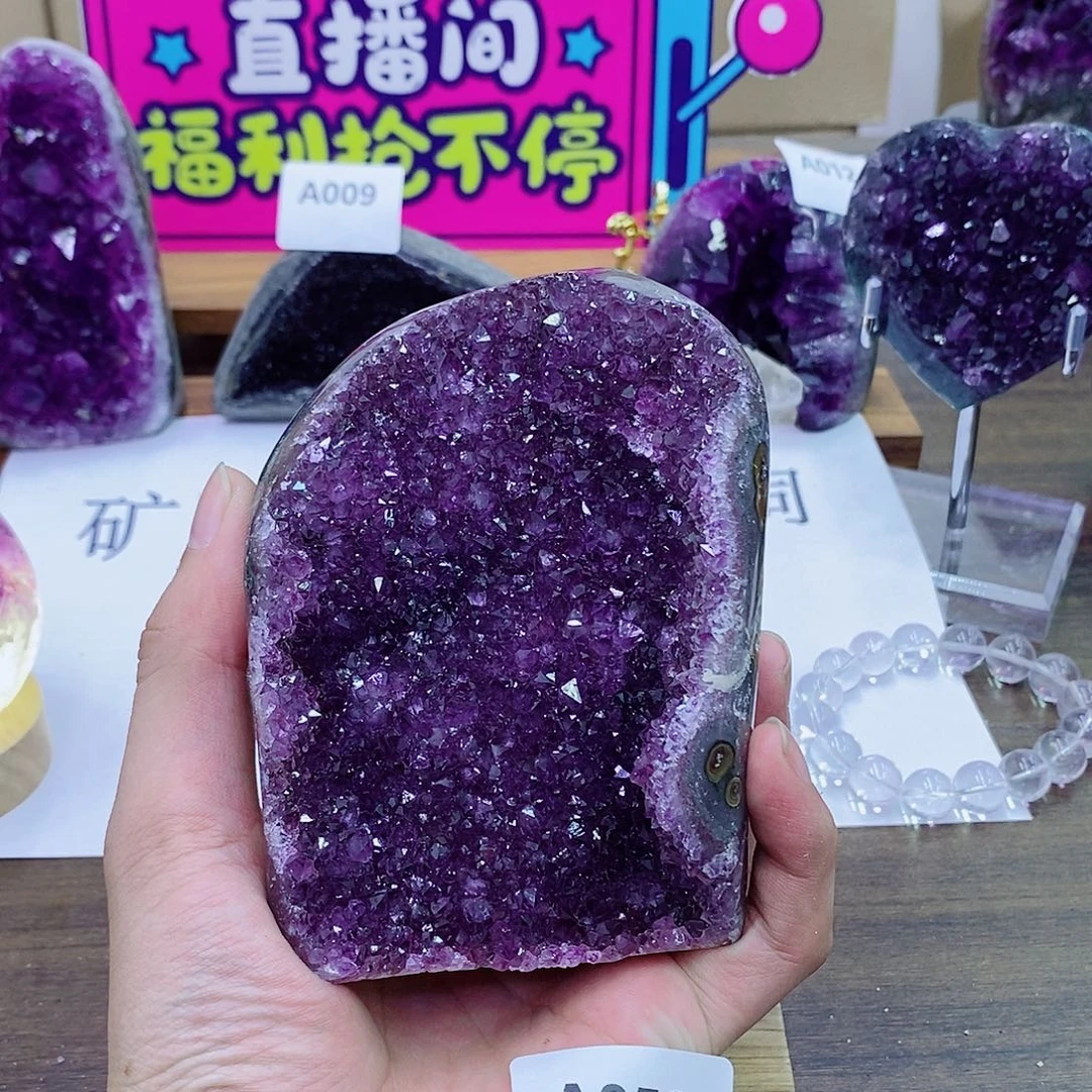 大型摆件（非配饰）未镶嵌紫晶
