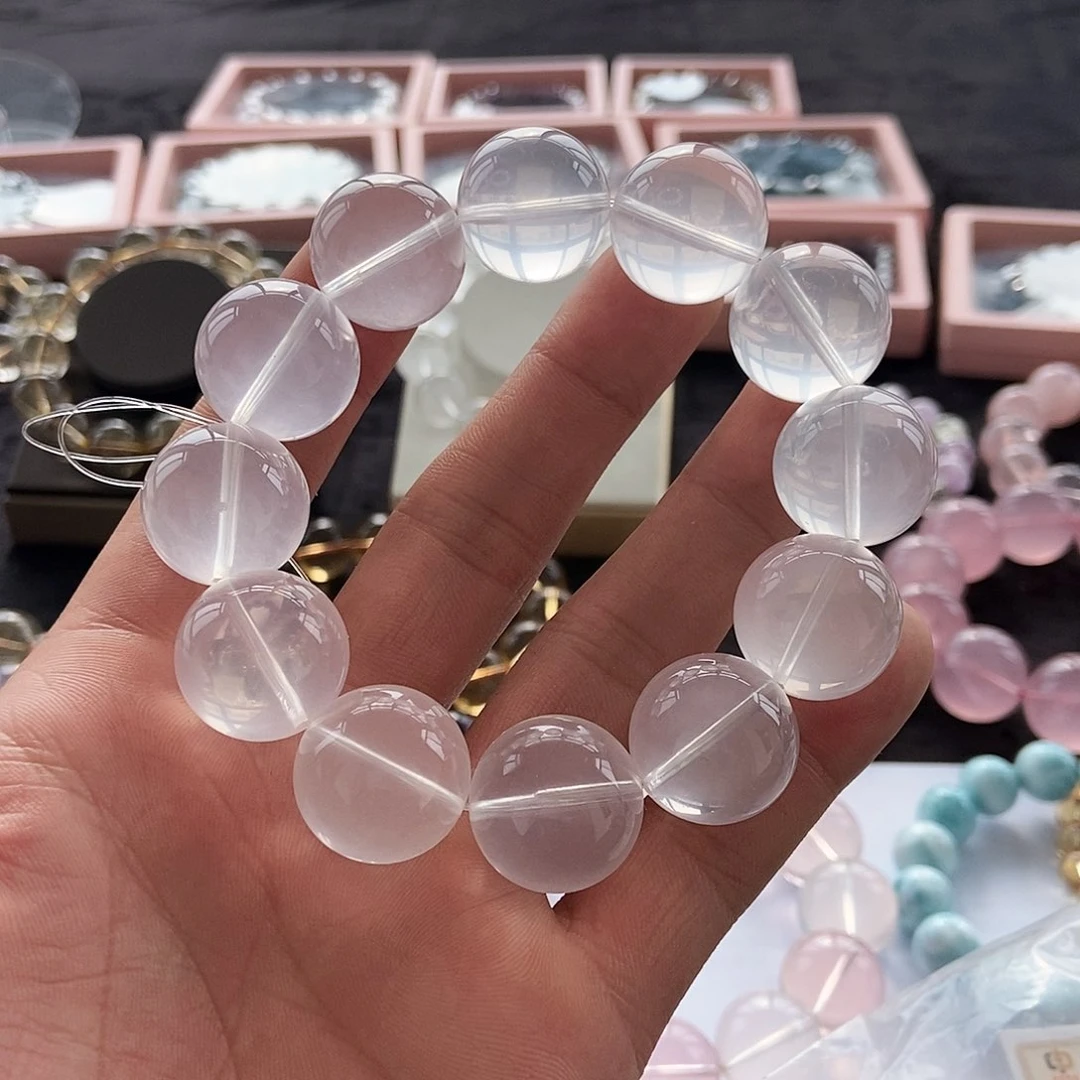 水晶手链未镶嵌那***花默认微瑕