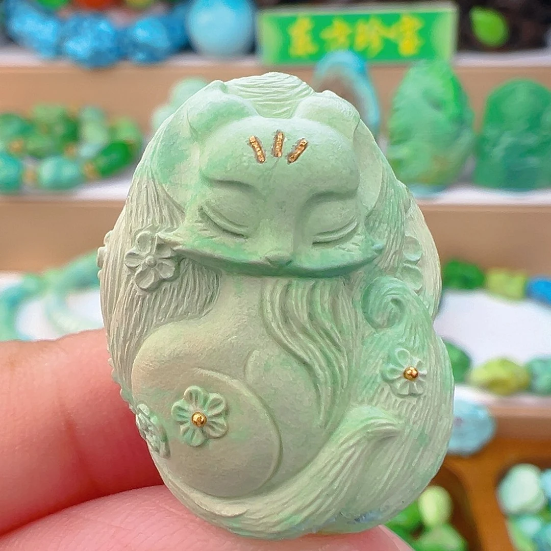 未镶嵌绿松石项链