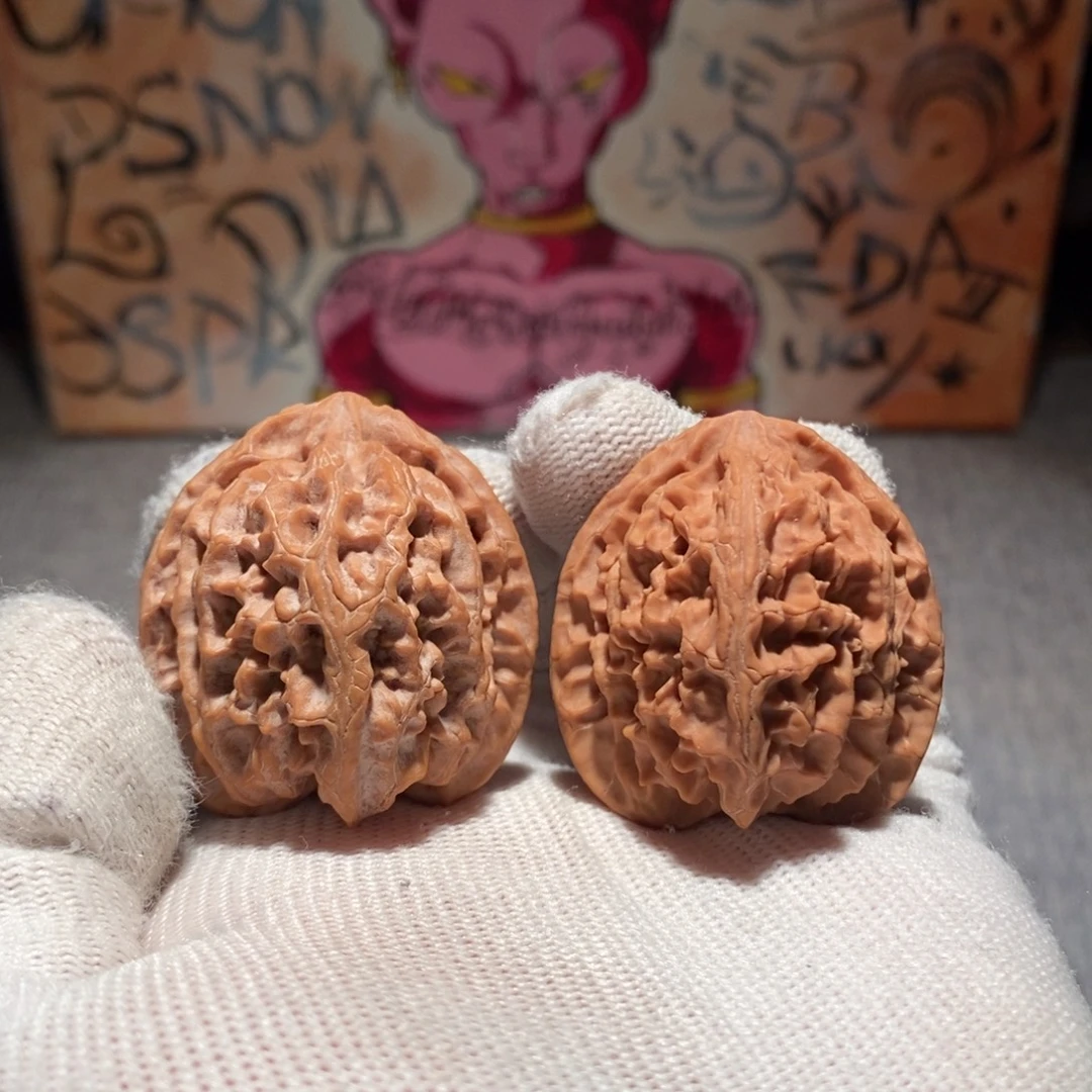 铁***儿吊坠文玩核桃37苹果园