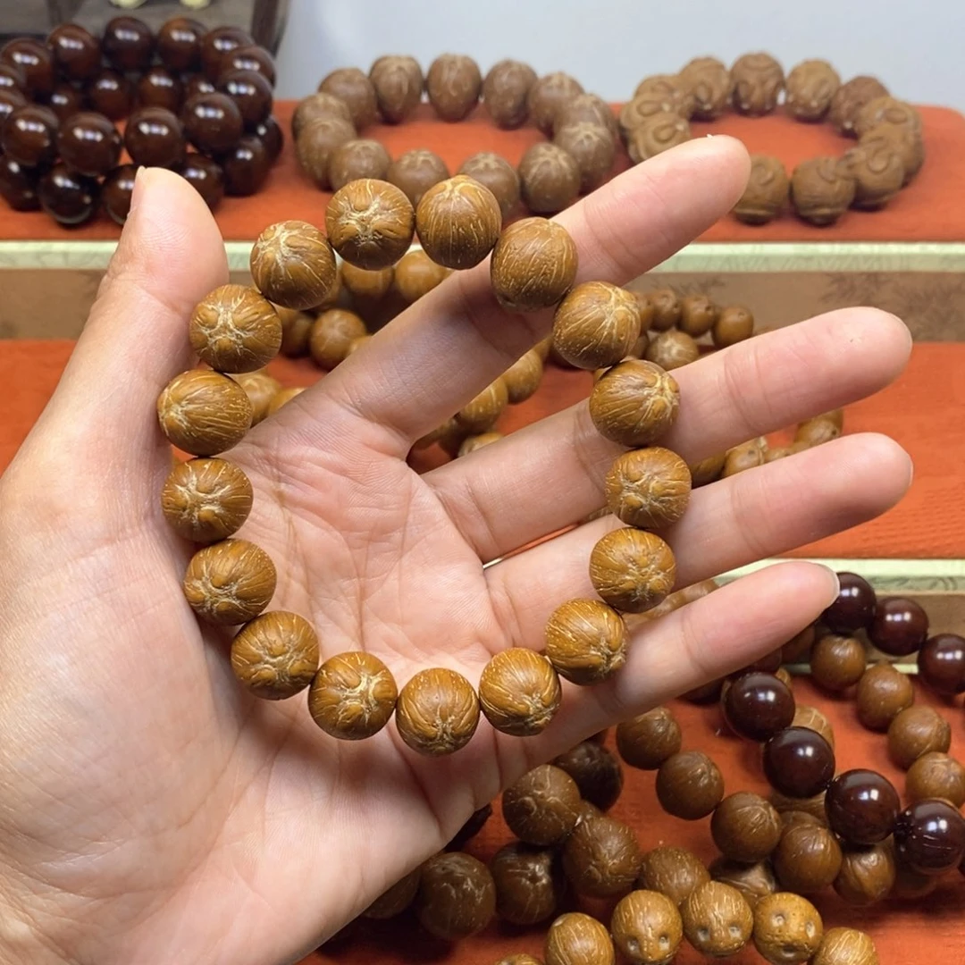 好***好紫金鼠手串14小原皮