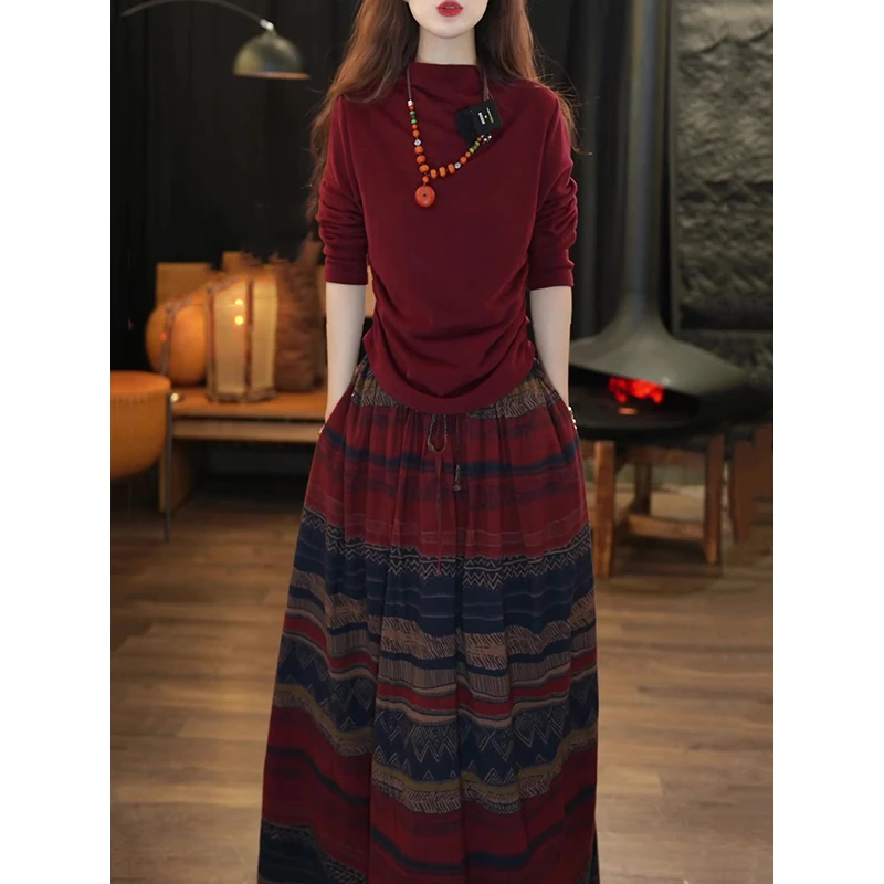 轻奢名媛洋气减龄套装女2025秋季新款气质宽松显瘦百搭毛衣两件套