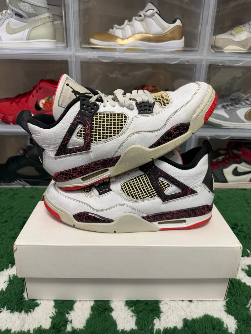 90新 maje 45码/aj4热熔岩休闲鞋/二手正品