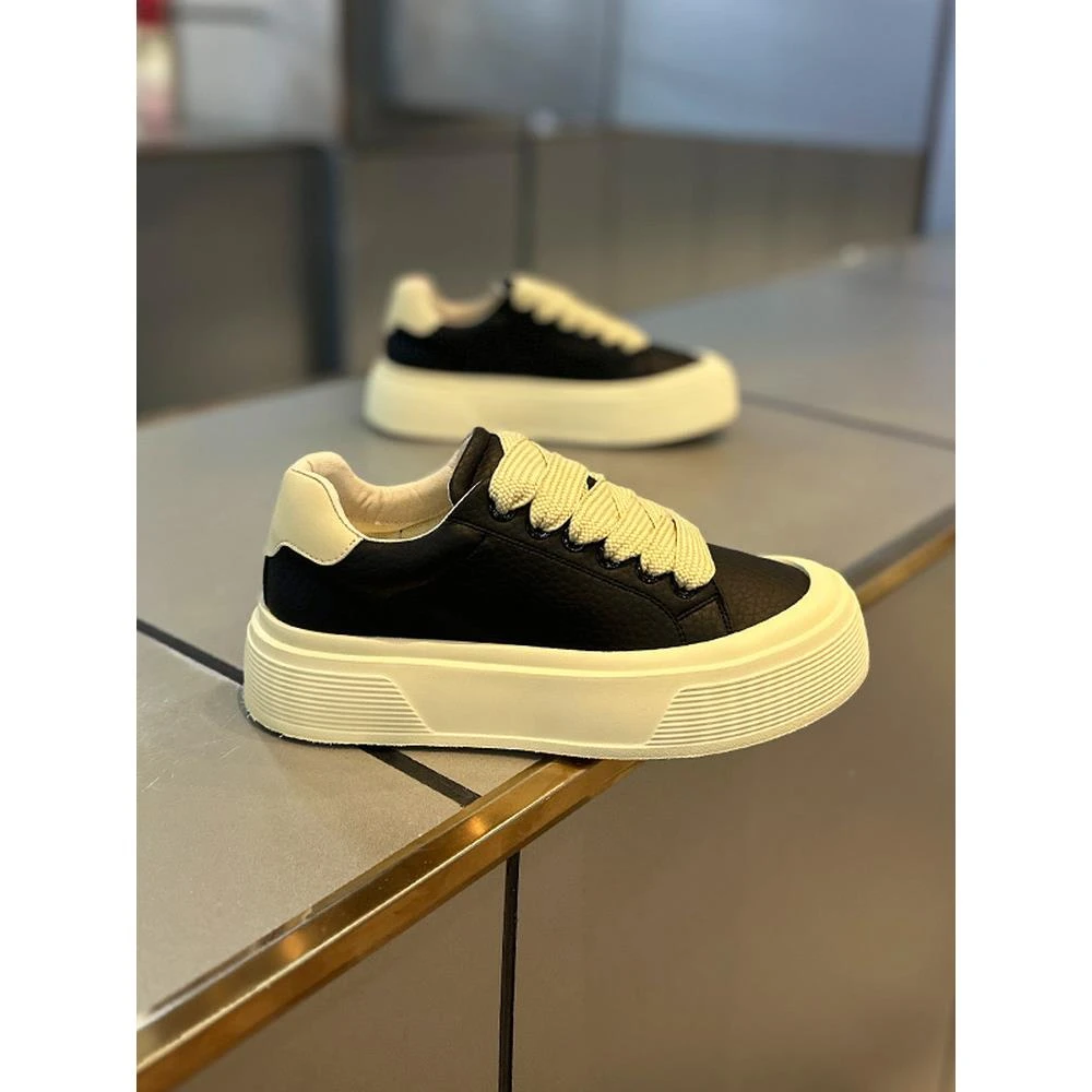【香港DcSU&Shoes官方正品】板鞋轻奢韩版覆古舒适厚底潮流休闲鞋
