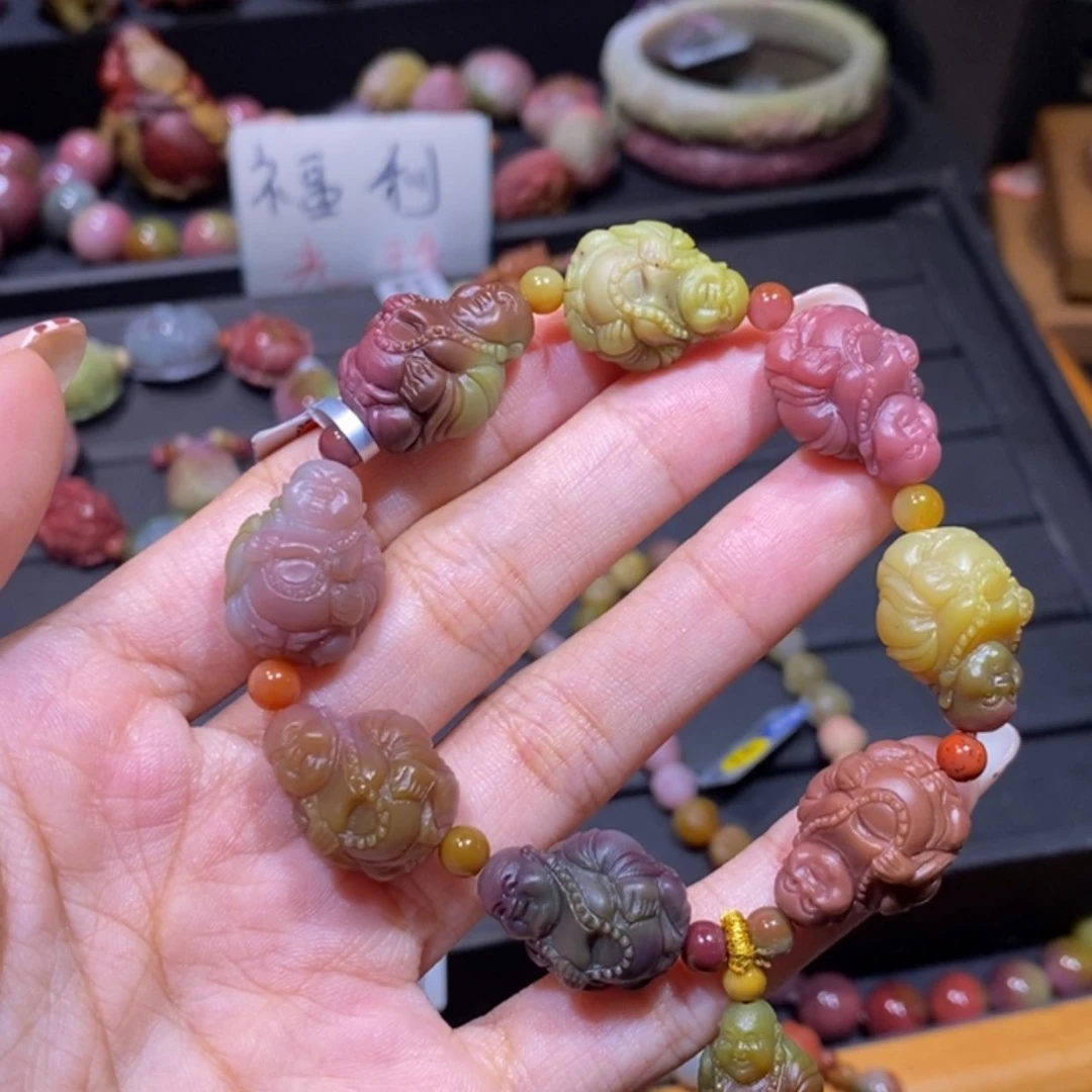 【闪购商品】未镶嵌手链玛瑙/玉髓盐源玛瑙。佛公