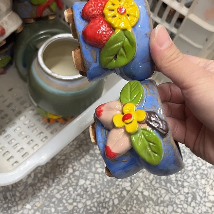 粗陶材质多肉花盆