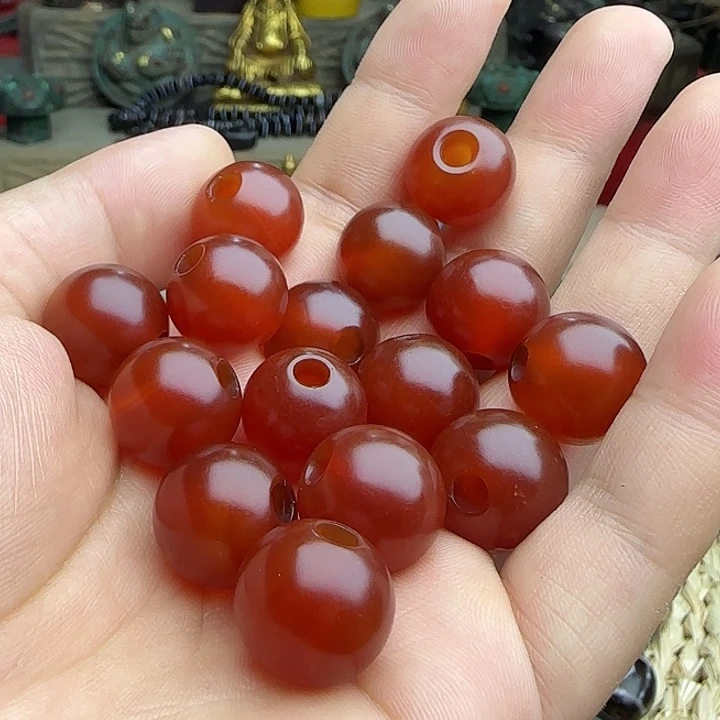 后***上白玉菩提吊坠精品