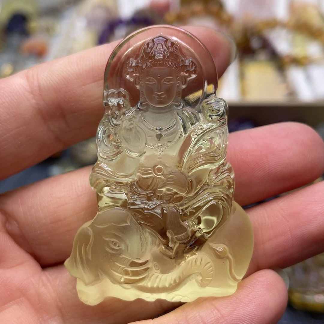 水晶颈饰未镶嵌定制