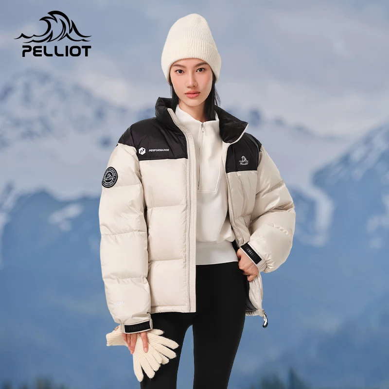 【冰河】伯希和1000蓬羽绒服户外御寒加厚连帽鹅绒服男女保暖登山服