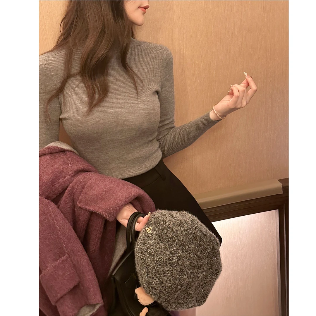 COCO BECCI新澳超细48支美丽诺100羊毛可机洗针织打底CFHHC33136
