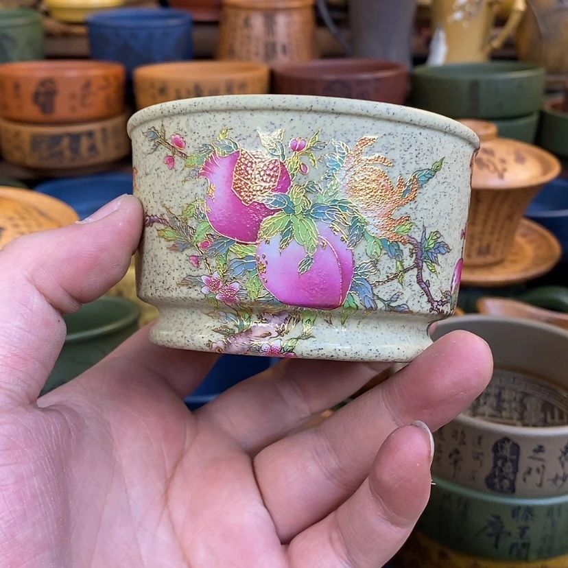 【闪购商品】紫砂杯子宜兴全手工紫砂杯