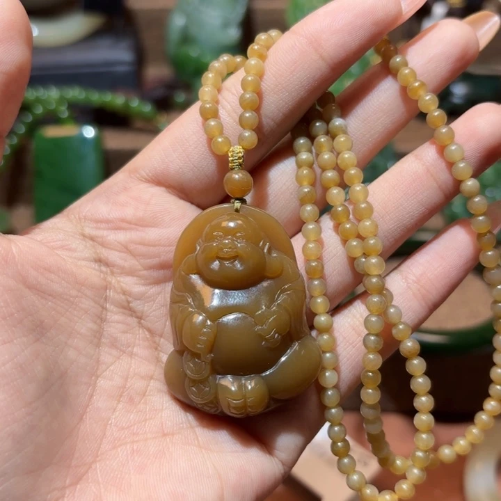 颈饰未镶嵌和田玉