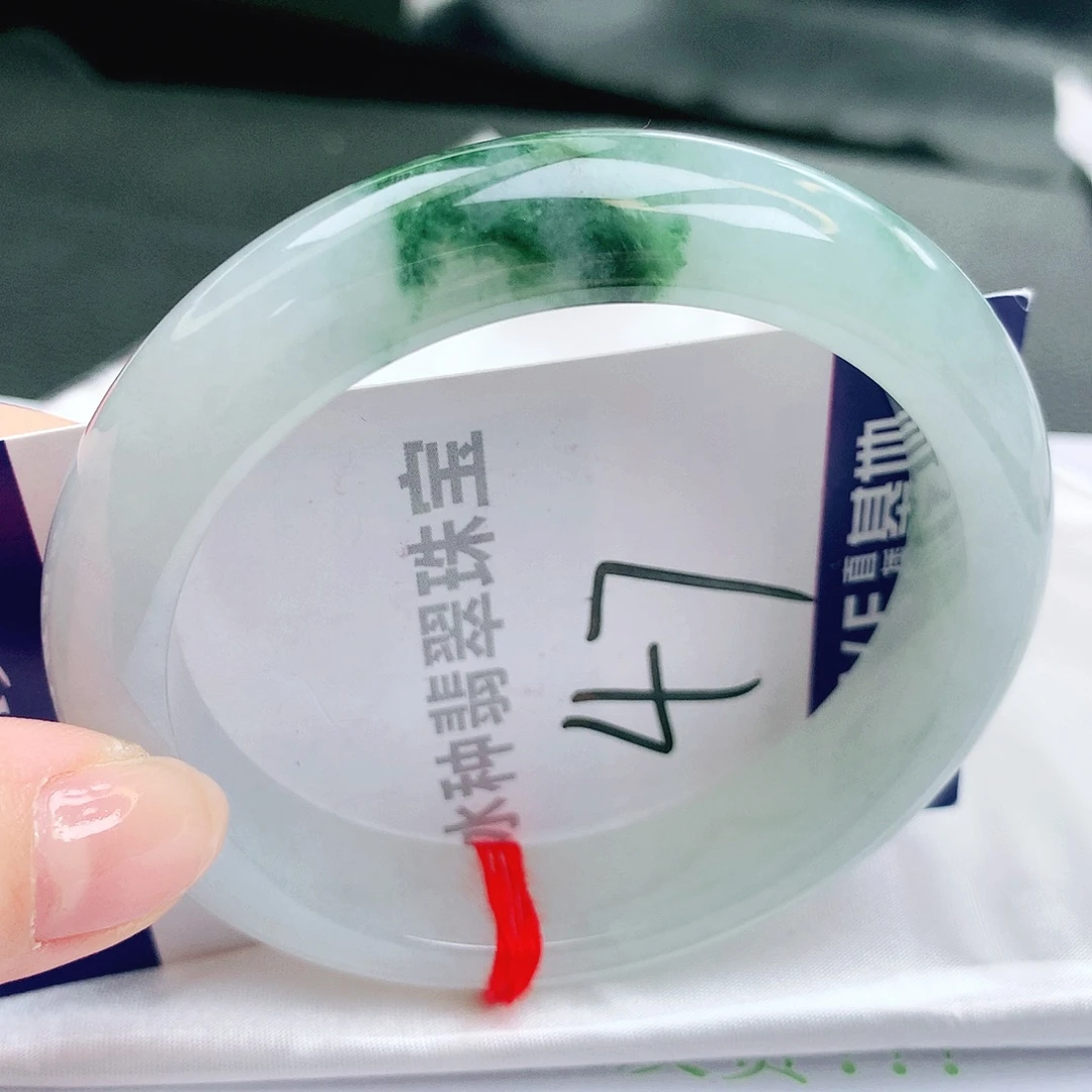 翡翠未镶嵌手镯缅甸天然a货翡翠