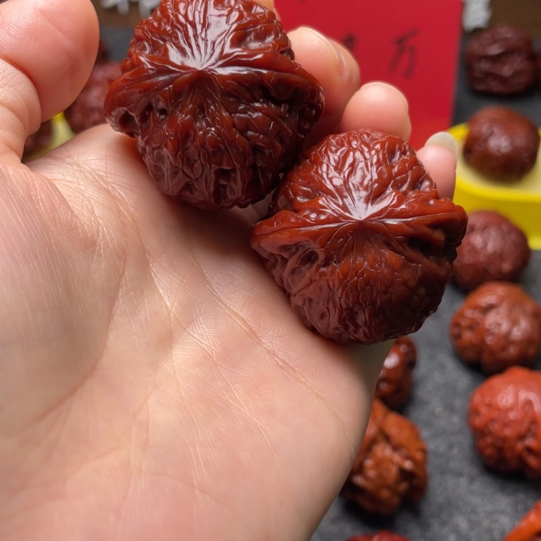 吊坠文玩核桃文玩核桃 手把件 铁锤妹妹 39