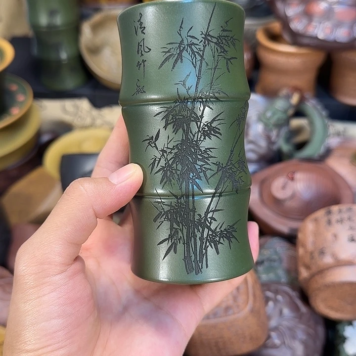 茶杯紫砂宜兴紫砂茶杯