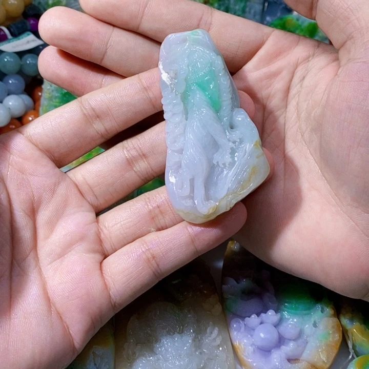 未镶嵌定制翡翠哈*翡翠