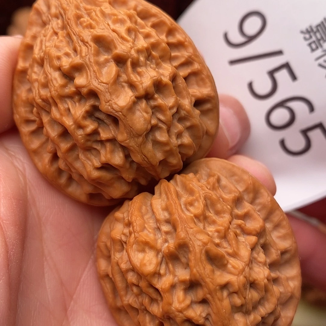 把件文玩核桃38金牛