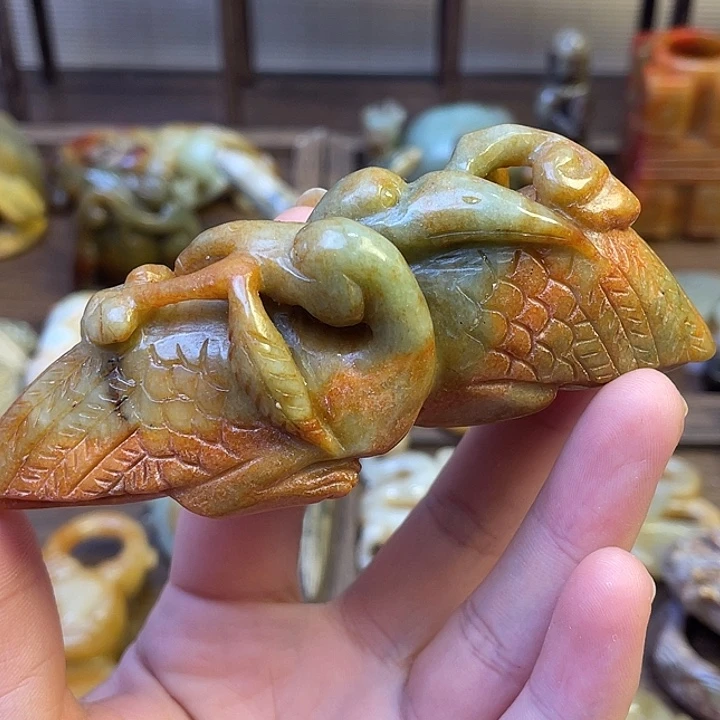 未镶嵌和田玉（糖玉）挂件