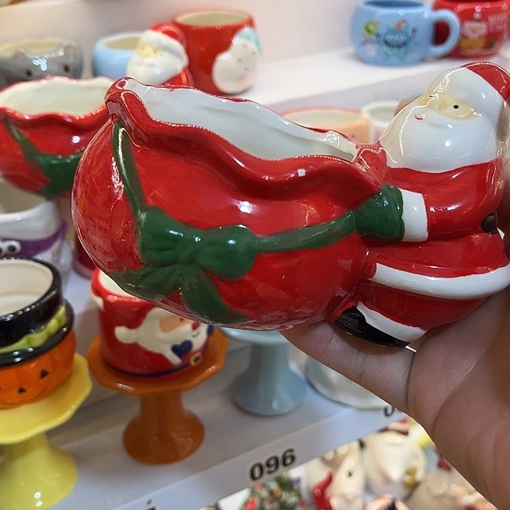 陶瓷微瑕摆件介意慎拍掉色