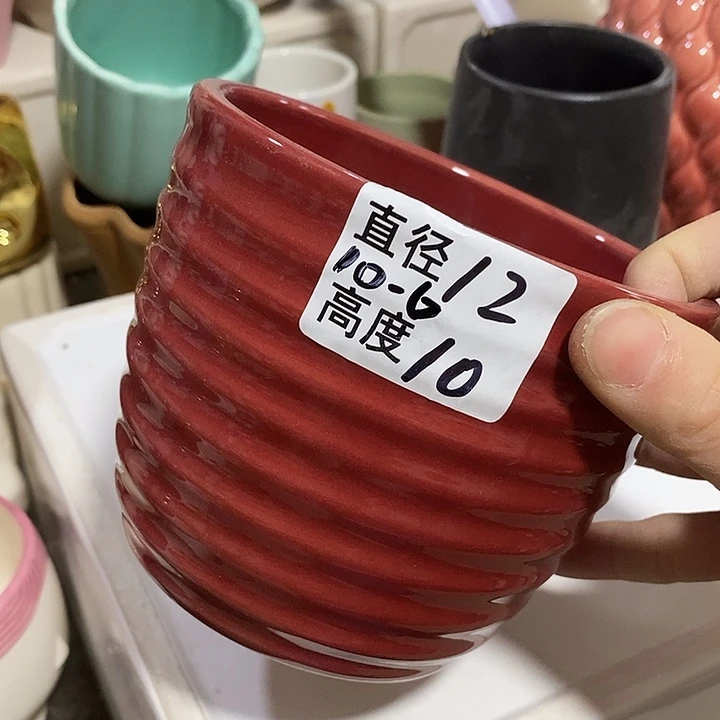 陶摆件陶盆有孔 瑕疵介意勿拍