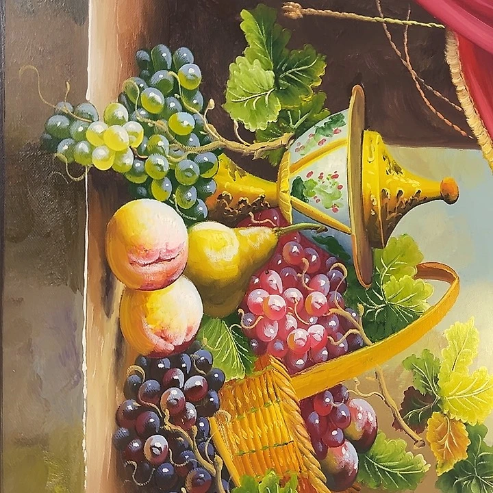 油画好之一仔仔细细