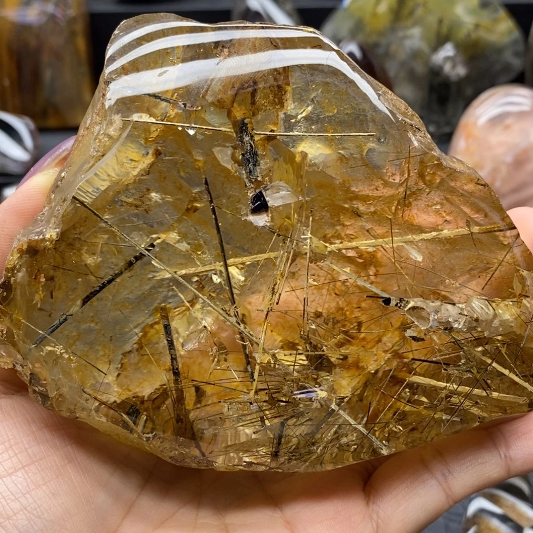 珠宝半成品水晶未镶嵌