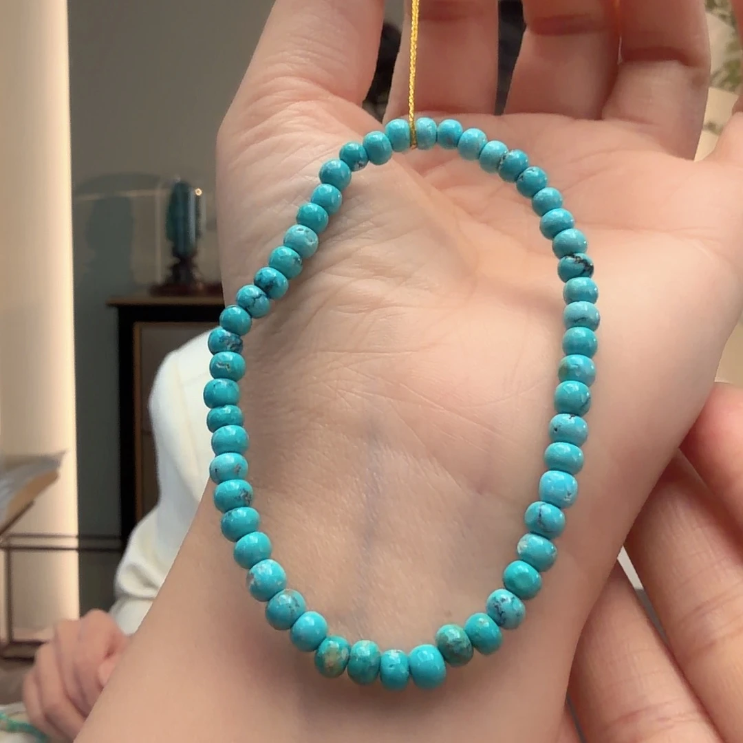 绿松石未镶嵌颈饰