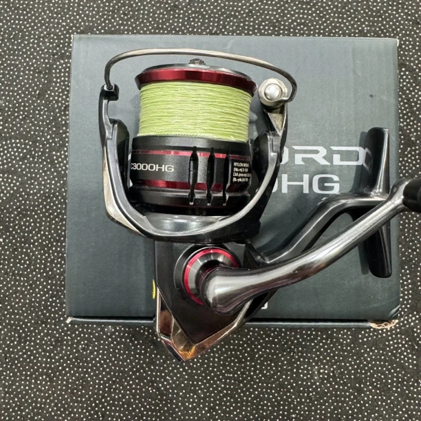 90#路亚纺车轮，万福德c3000hg轻微痕迹无齿感轻微沙沙声书盒齐