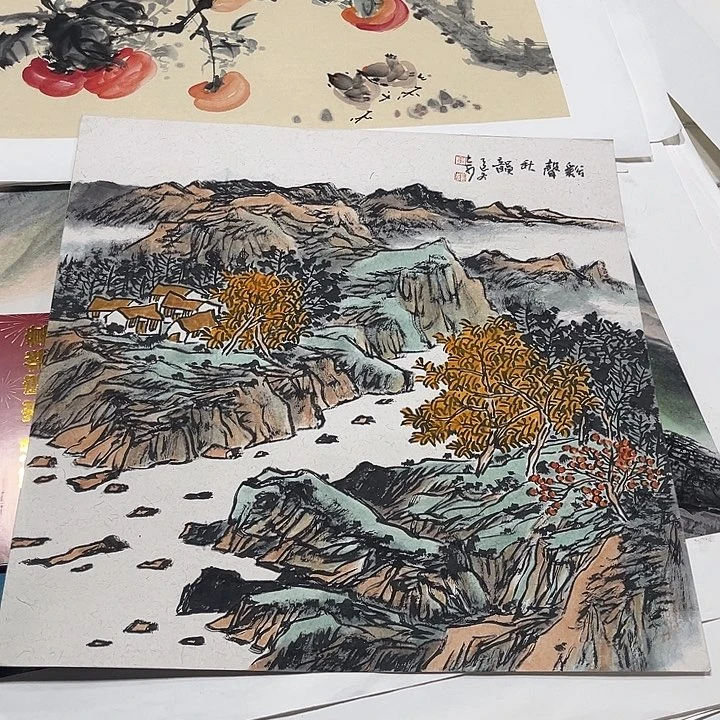 姜奇老师山水作品50×50