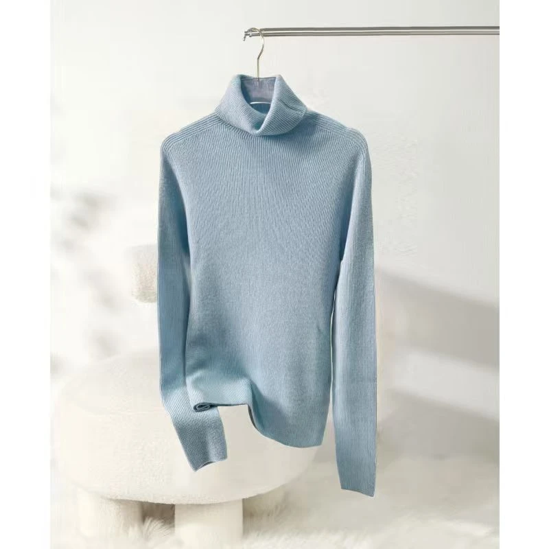 高领羊绒衫【舒芙蕾系列】TW507 堆堆领百搭针织女士打底衫秋冬羊绒
