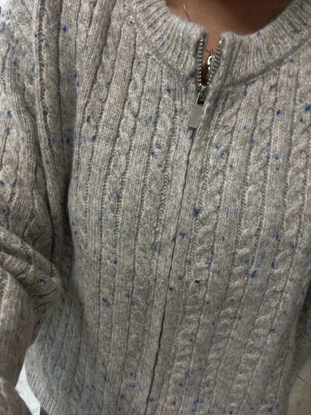 【蓝墨水】超软爱心扣高弹韩货毛衣百