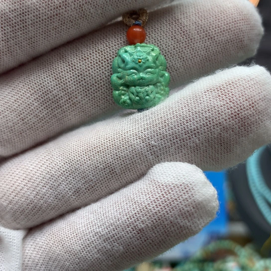 绿松石挂件未镶嵌