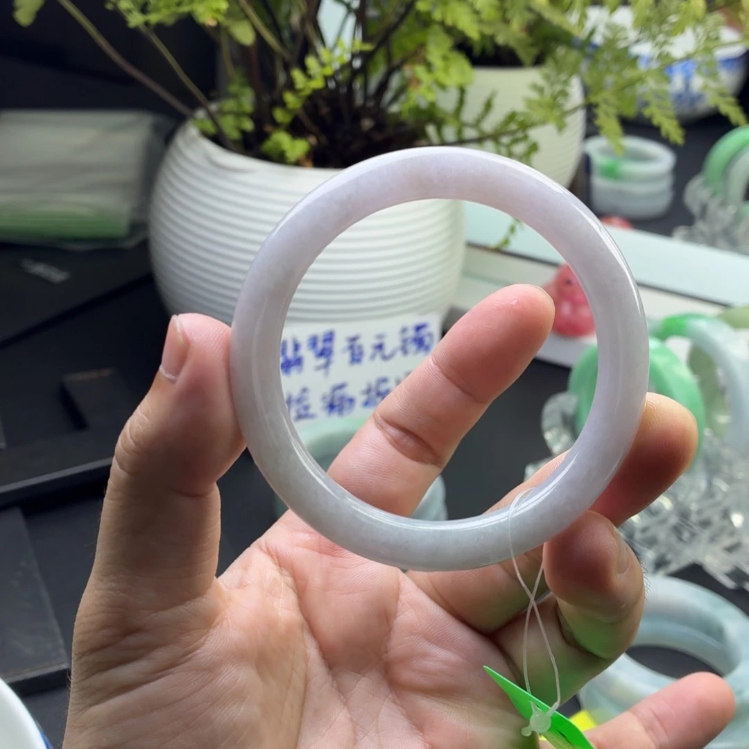 未镶嵌手镯翡翠圆条