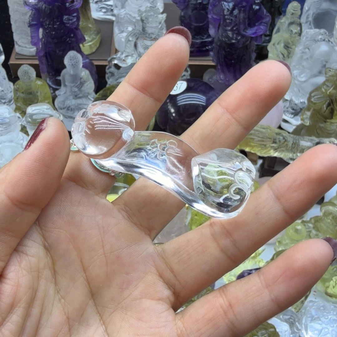 水晶未镶嵌珠宝半成品