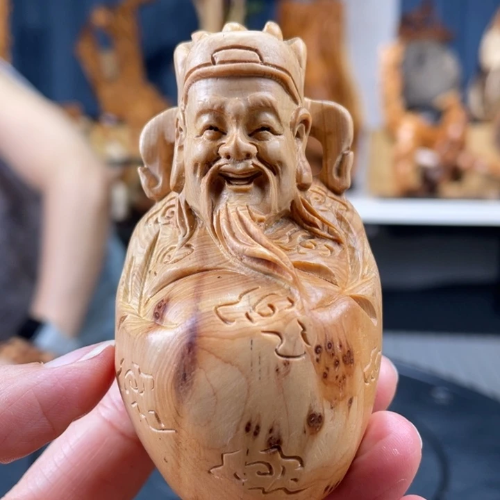 柏木（崖柏）手把件