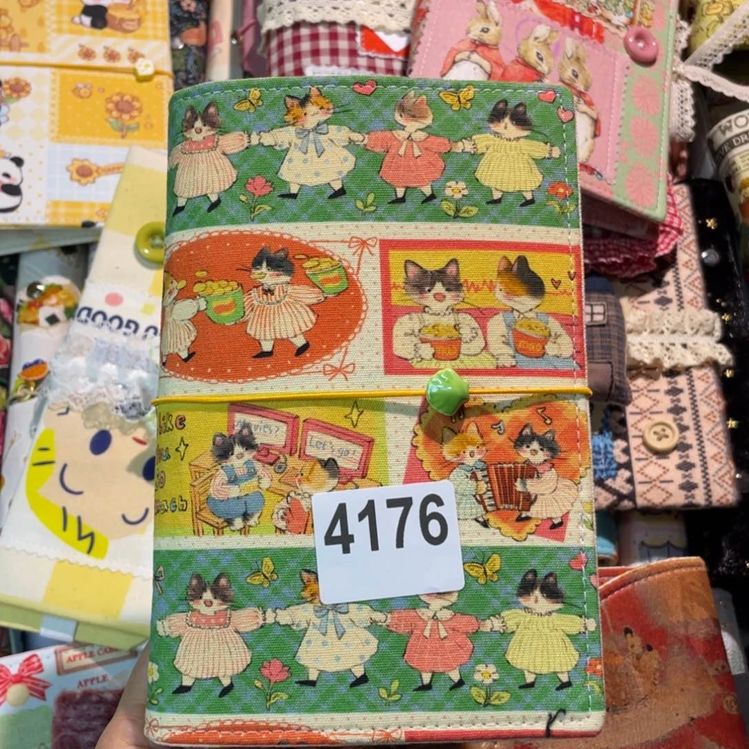 织绣A6 活页不加纸4176