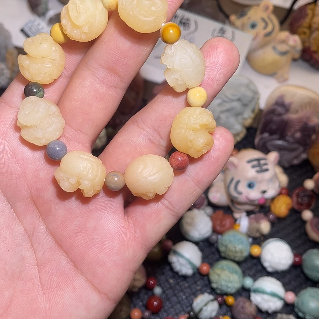 未镶嵌手串石英质玉