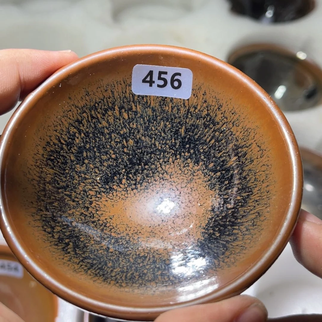 茶盏原矿原釉柴烧建盏