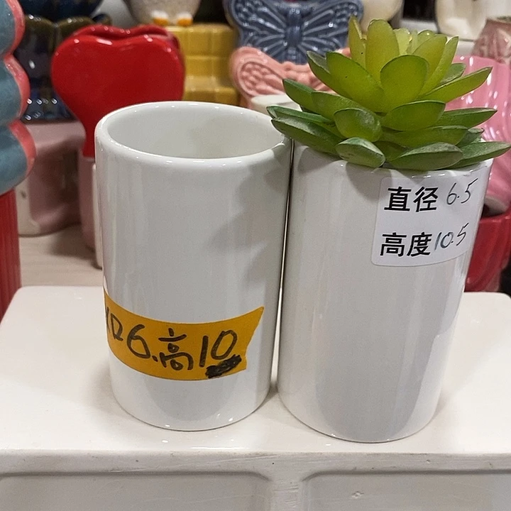 陶盆有孔 瑕疵针孔漏釉介意勿拍外高 10外口6