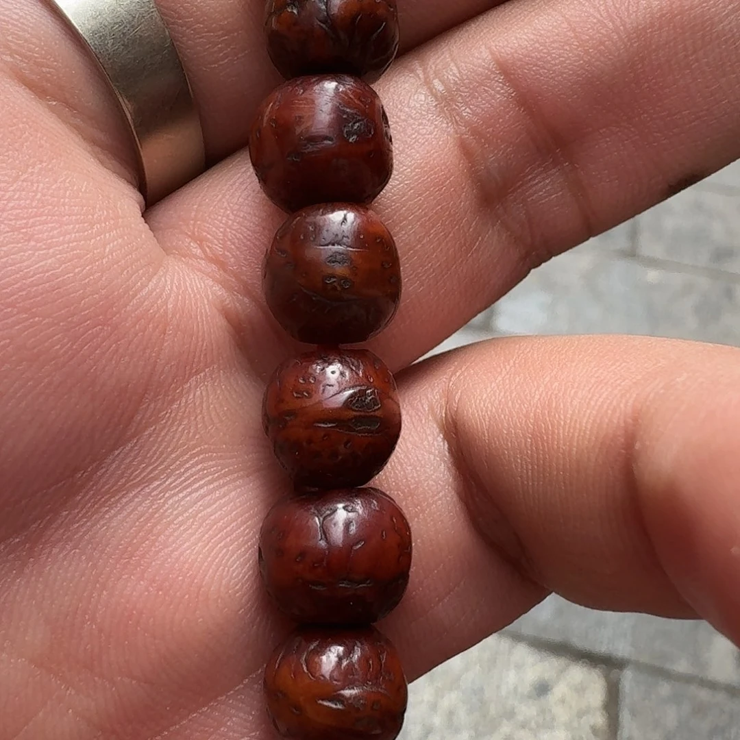 手串凤眼菩提小二美得精致念珠