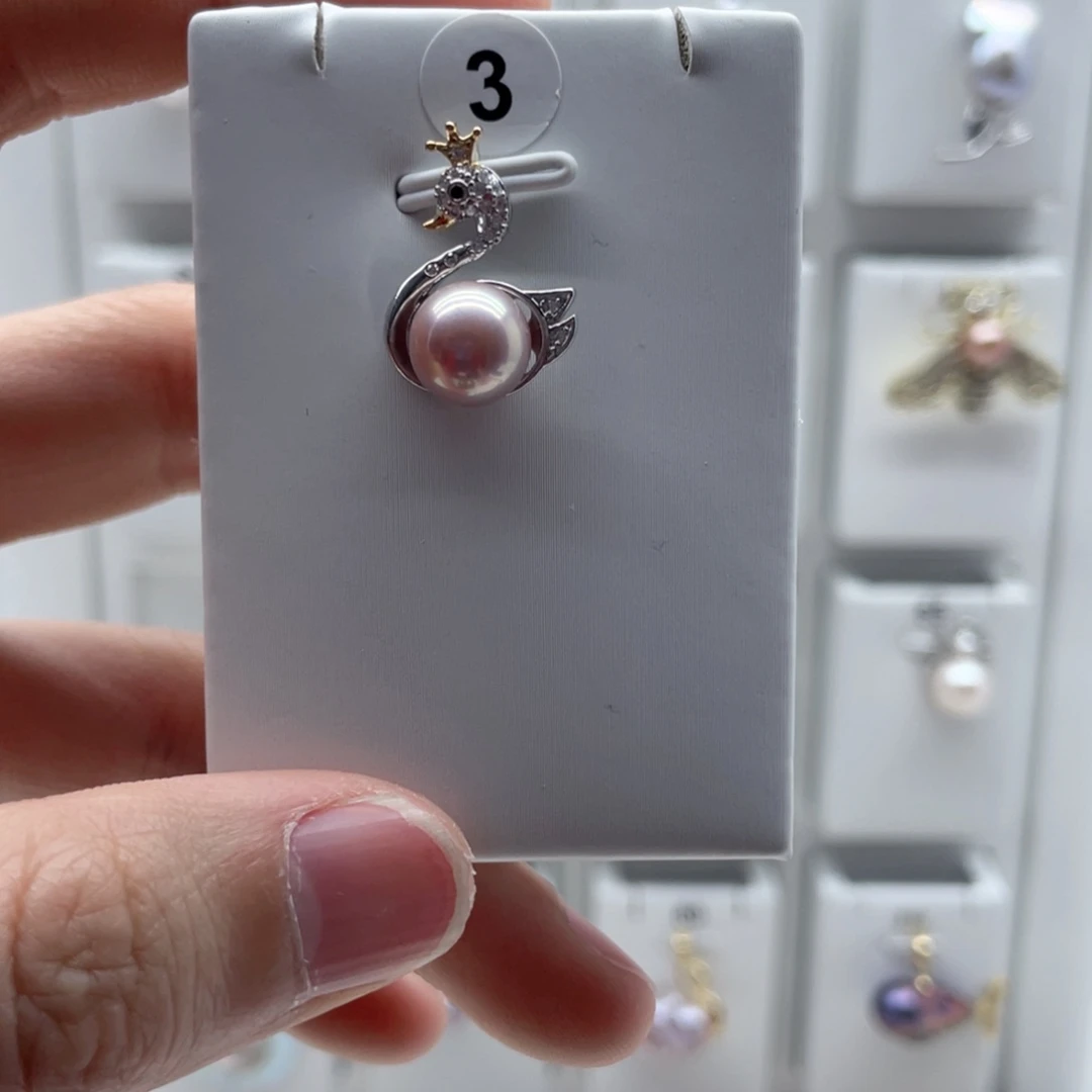 颈饰合金淡水珍珠