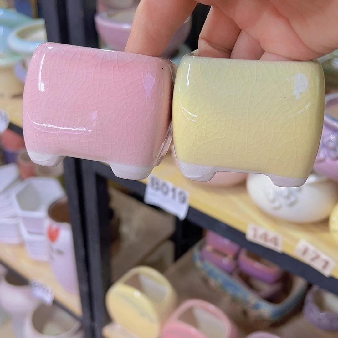 陶瓷花盆当场满12包邮