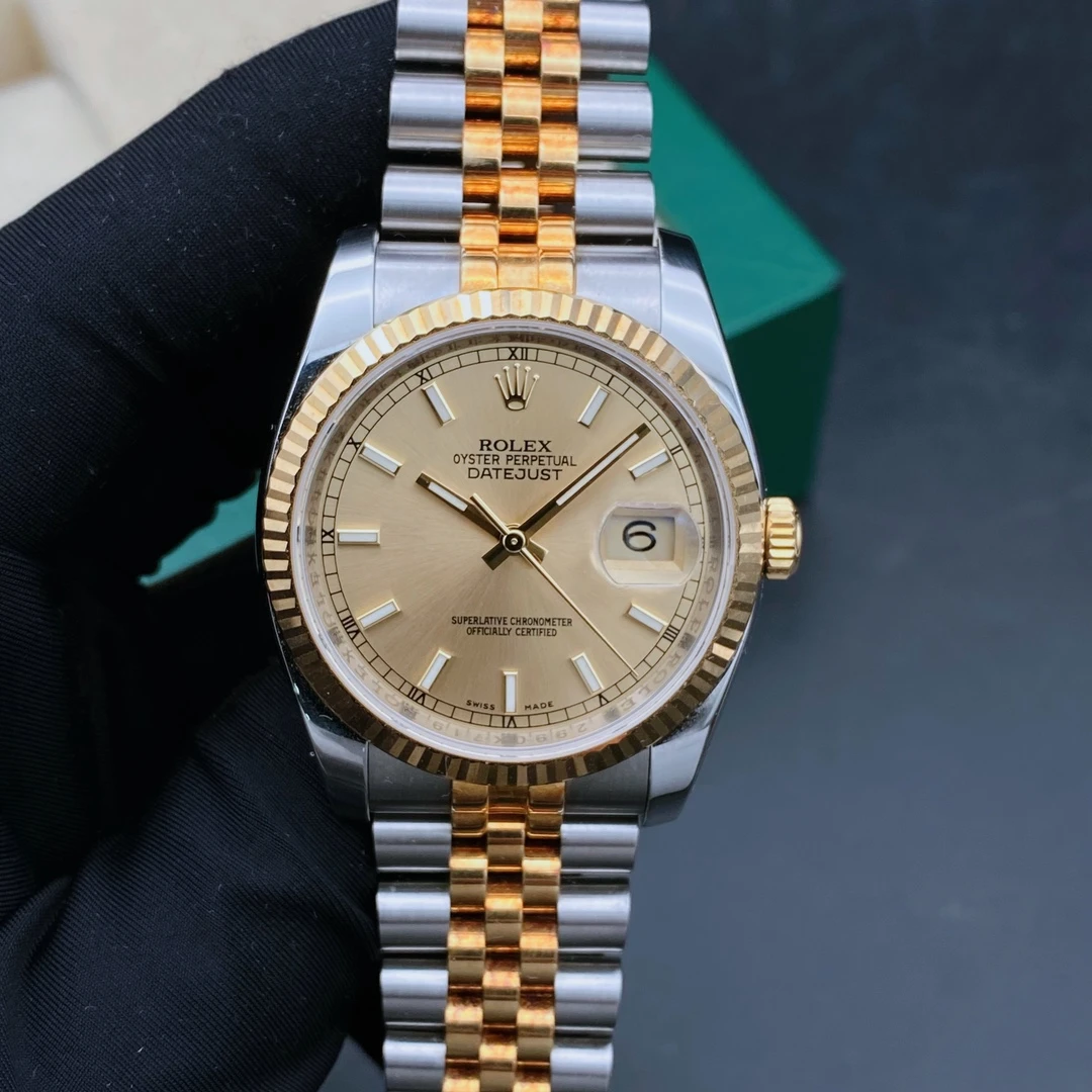 未使用 Rolex/劳力士 日志116233男表/表径36/自动机械/11年全套