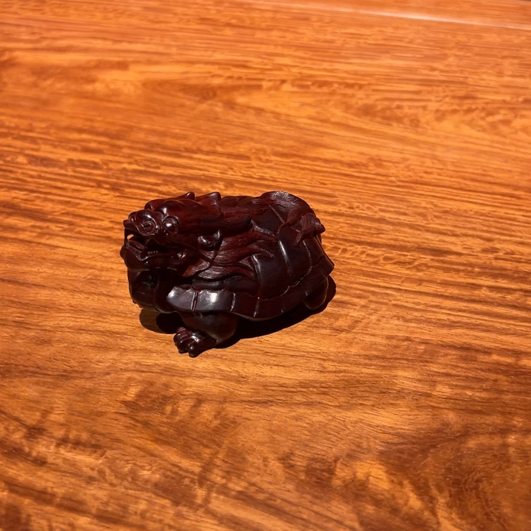 九***五紫檀木类端景台龙龟