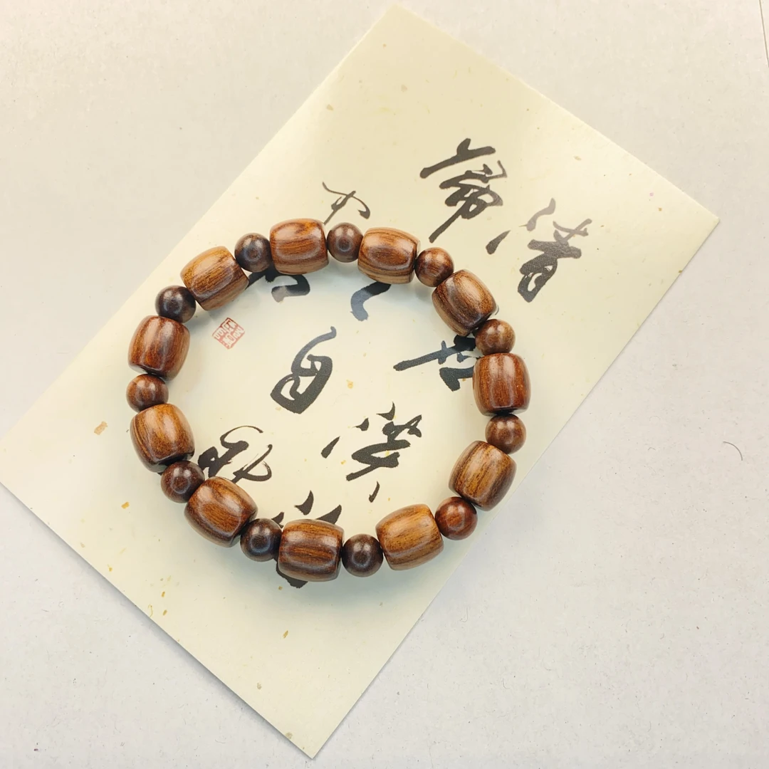 12*12MM非洲花梨手串 Q-0034