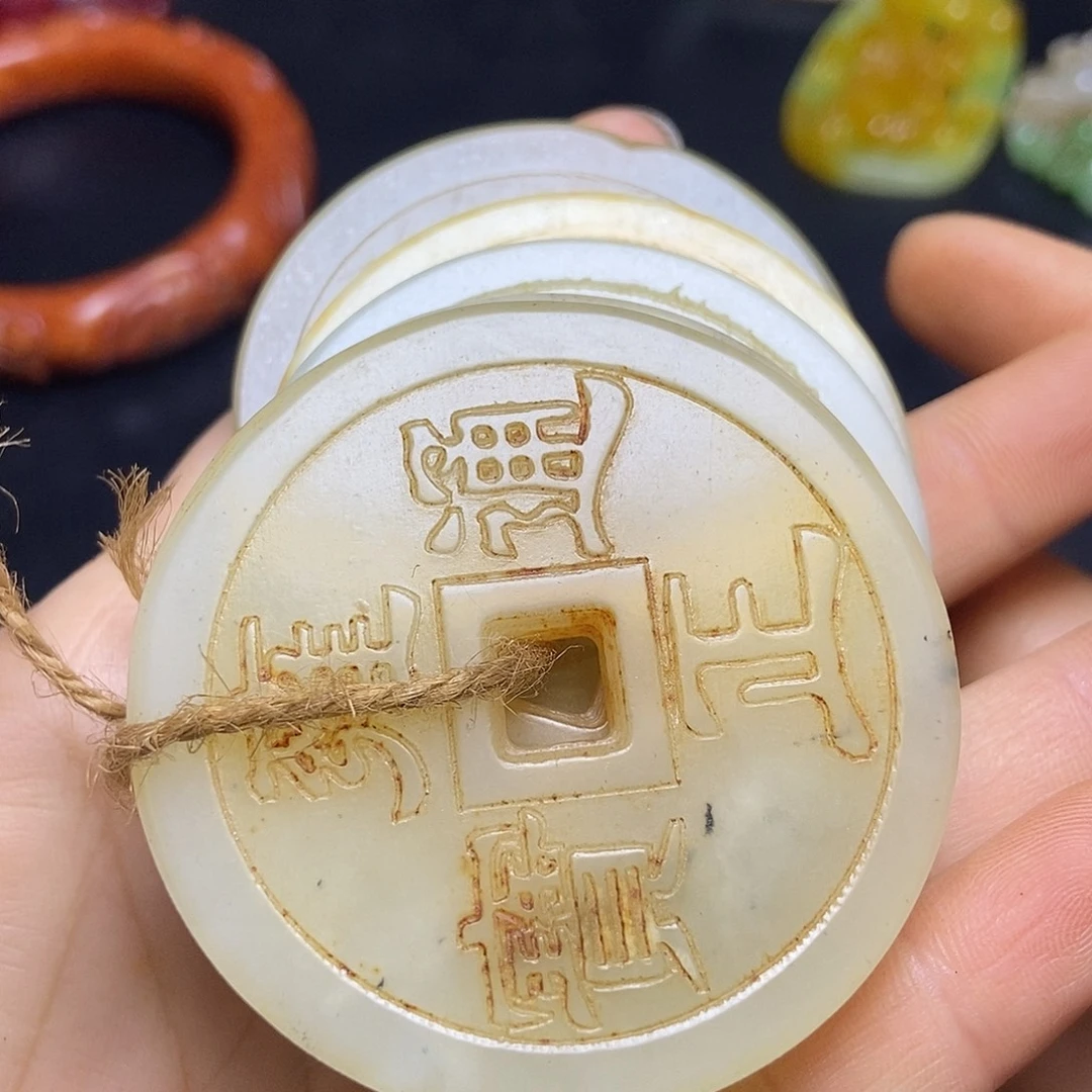 吊坠白玉菩提精品玉